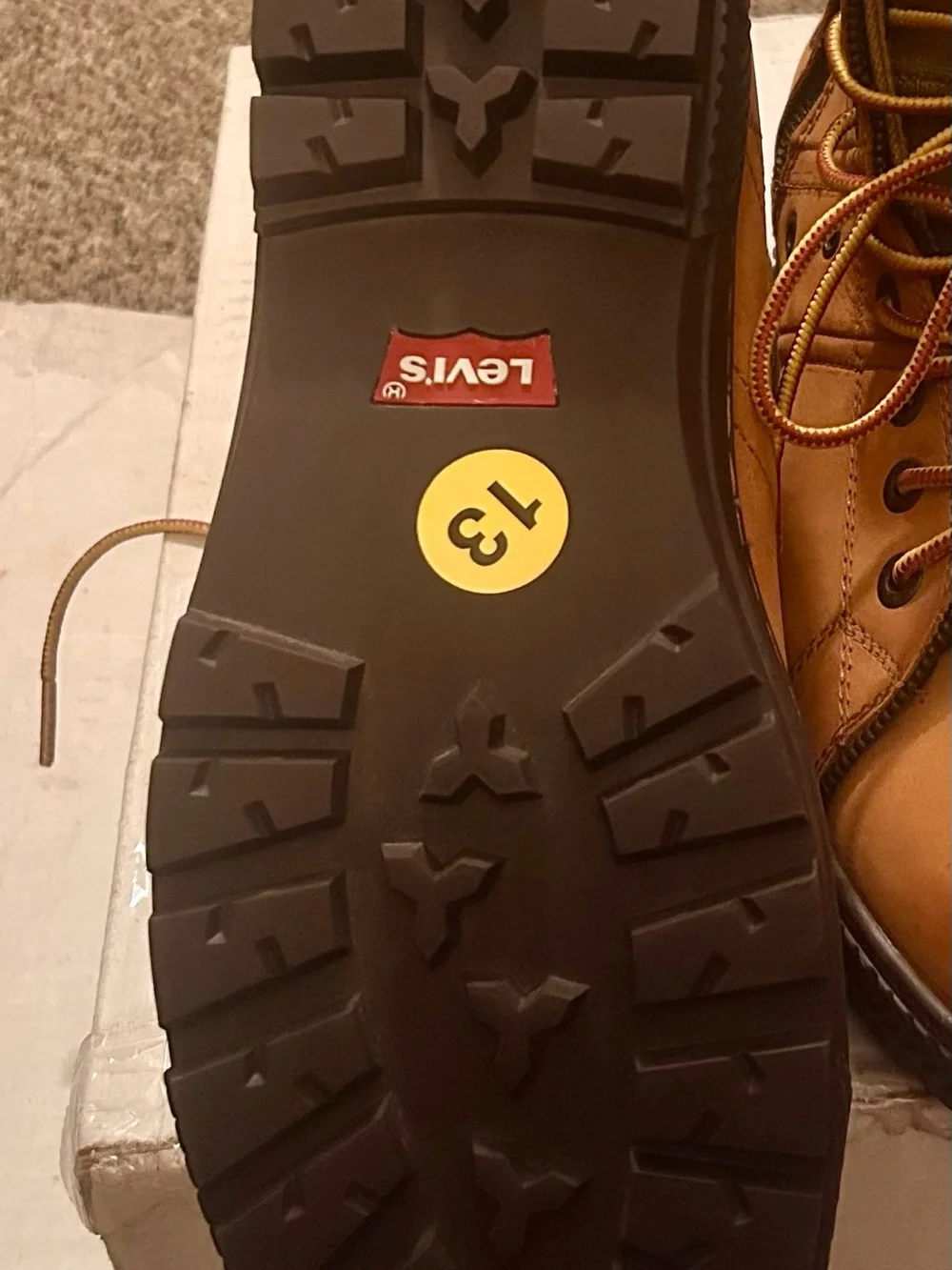 Levis Men's Sahara Nubuck Canvas Engineer Boot New